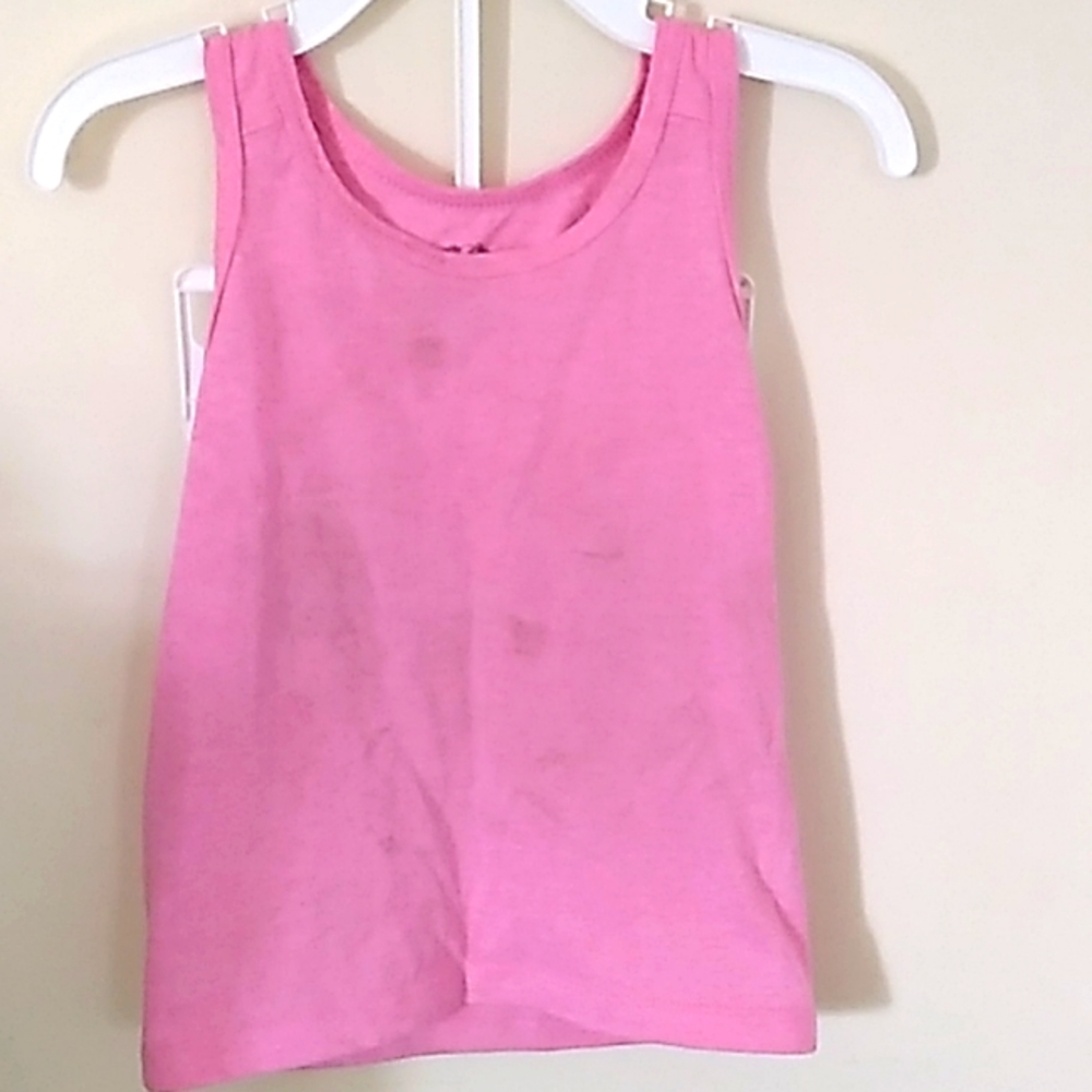 2T/3T girls pink tank top